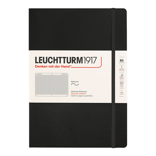 Leuchtturm1917 Notebook B5 Soft Cover, Squared - image 1