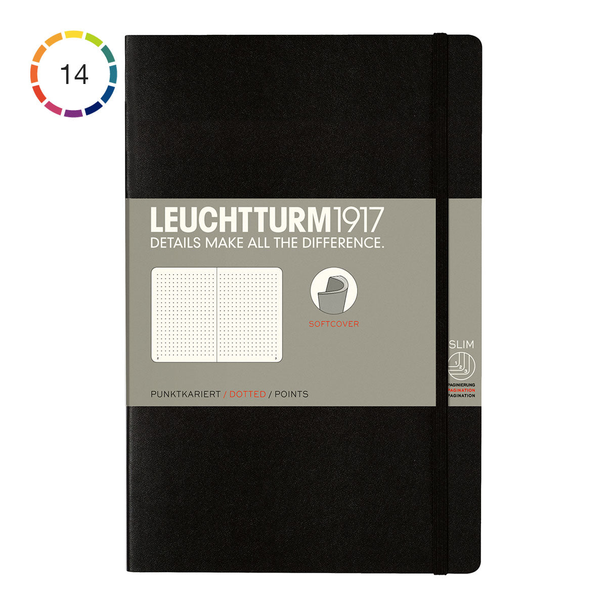 Leuchtturm1917 Notebook B6+ Soft Cover, Dotted - image 1