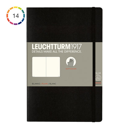 Leuchtturm1917 Notebook B6+ Soft Cover, Plain - image 1