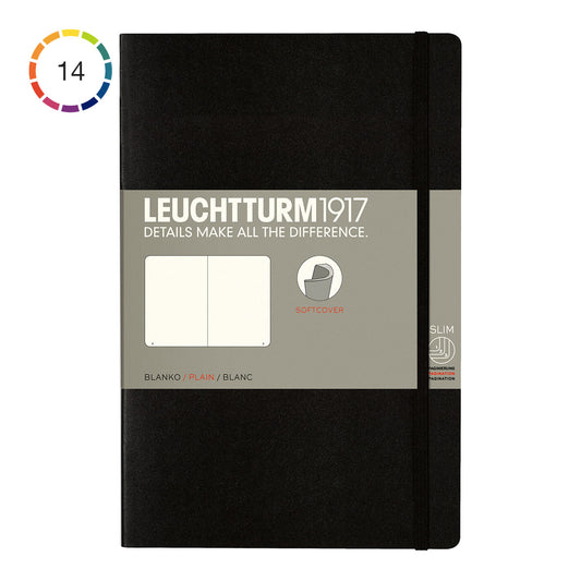 Leuchtturm1917 Notebook B6+ Soft Cover, Plain - image 1