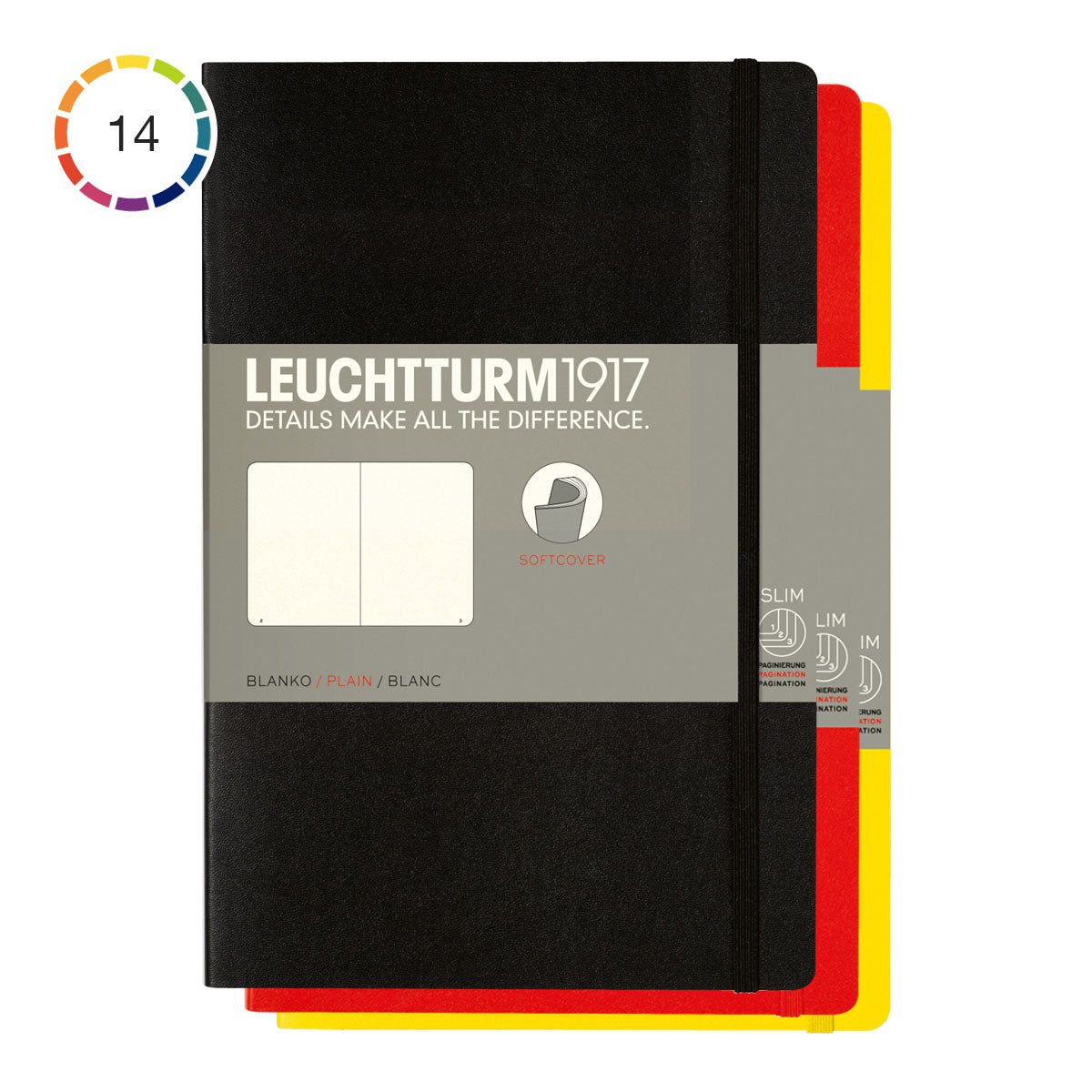 Leuchtturm1917 Notebook B6+ Soft Cover, Plain - image 2