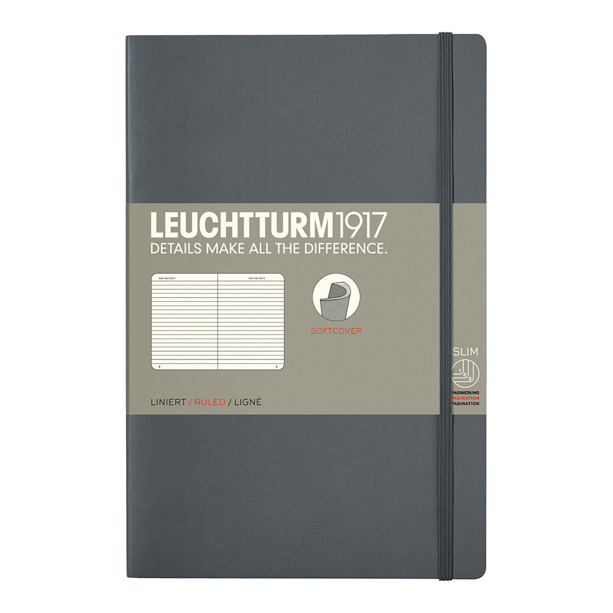 Leuchtturm1917 Notebook B6+ Soft Cover, Ruled - image 4