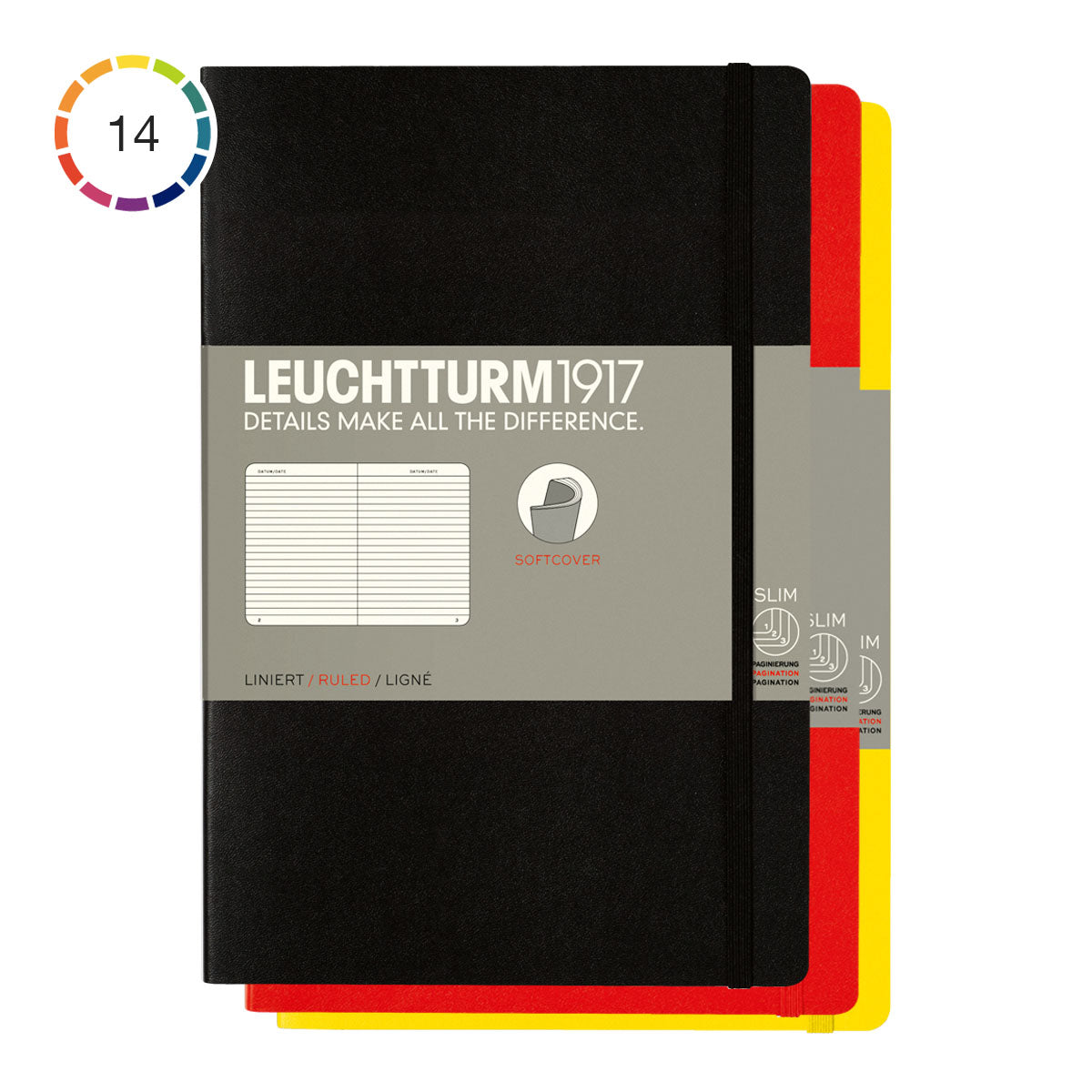 Leuchtturm1917 Notebook B6+ Soft Cover, Ruled - image 2