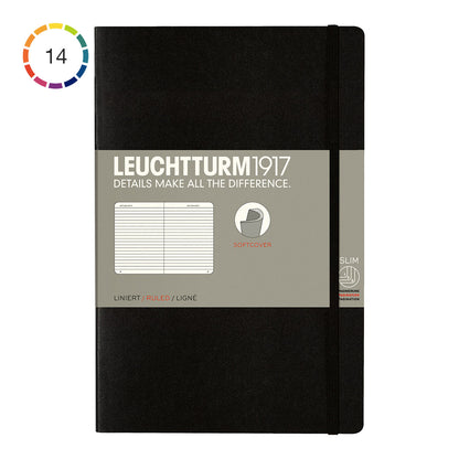 Leuchtturm1917 Notebook B6+ Soft Cover, Ruled - image 1