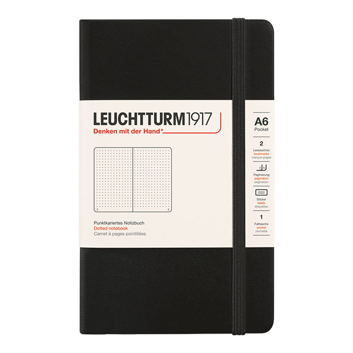 Leuchtturm1917 Pocket Notebook A6, Dotted - image 3