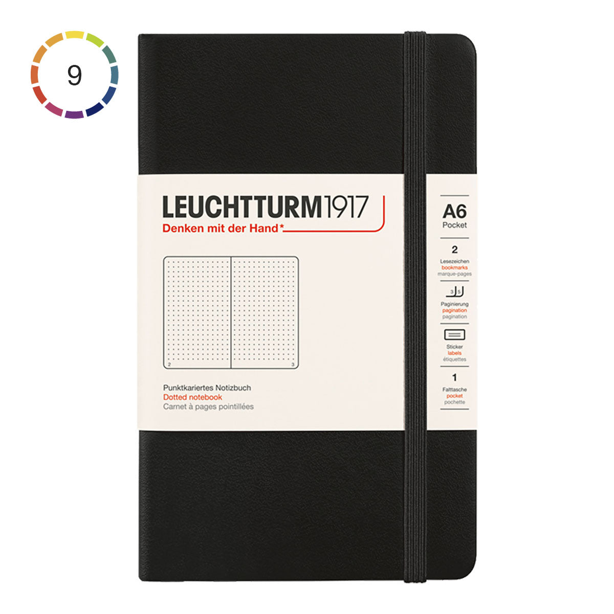 Leuchtturm1917 Pocket Notebook A6, Dotted - image 1