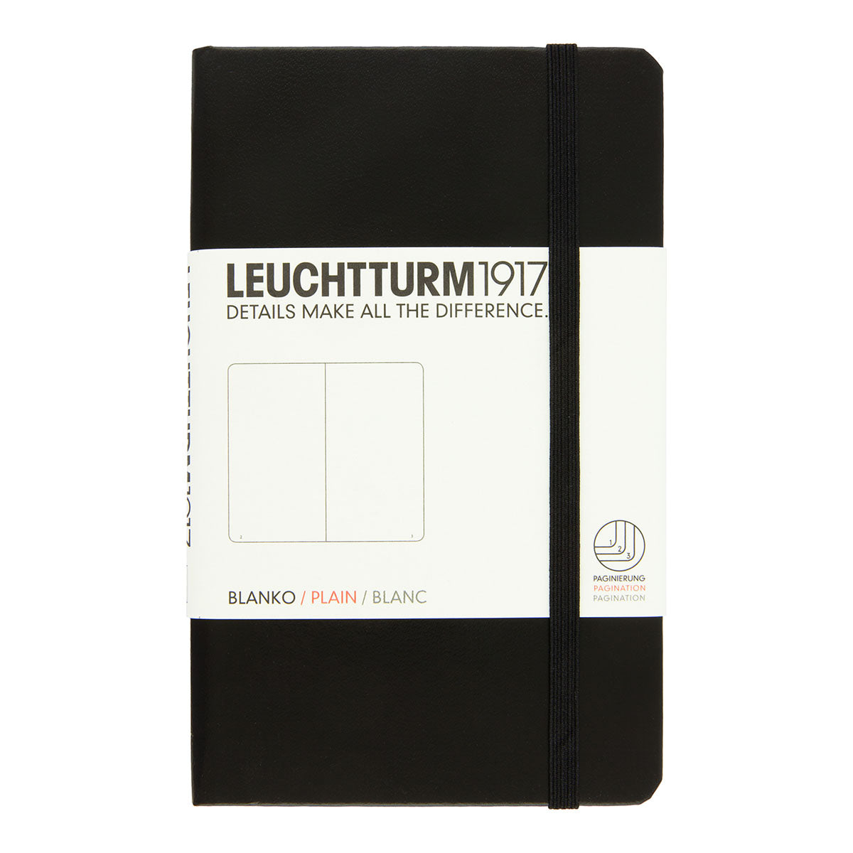 Leuchtturm1917 Pocket Notebook A6, Plain - image 3