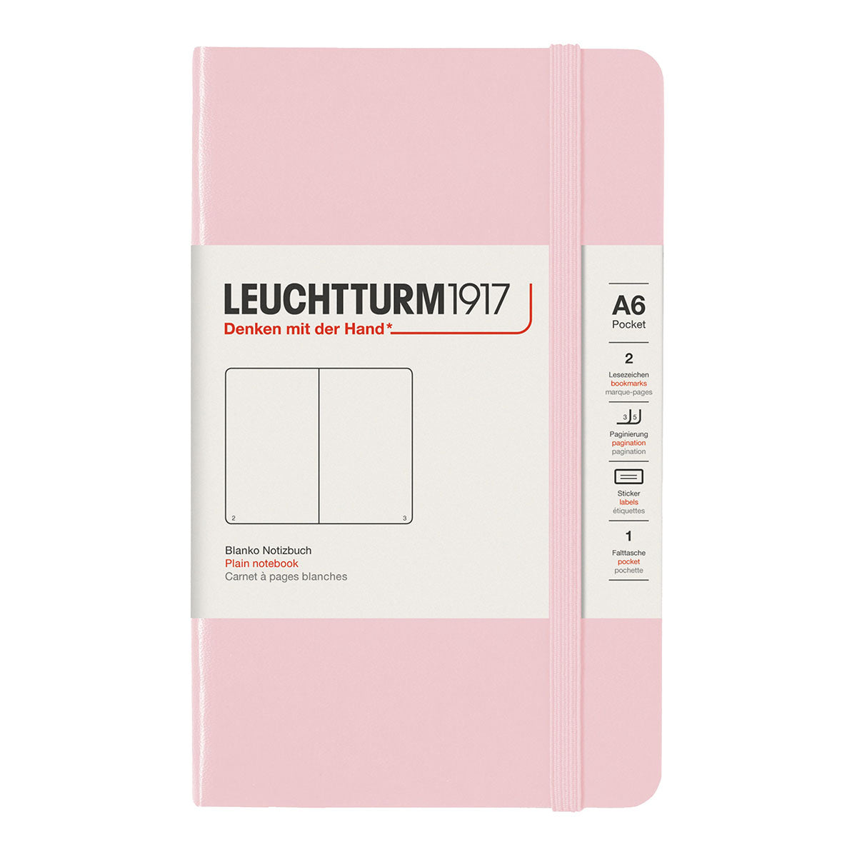 Leuchtturm1917 Pocket Notebook A6, Plain - image 4