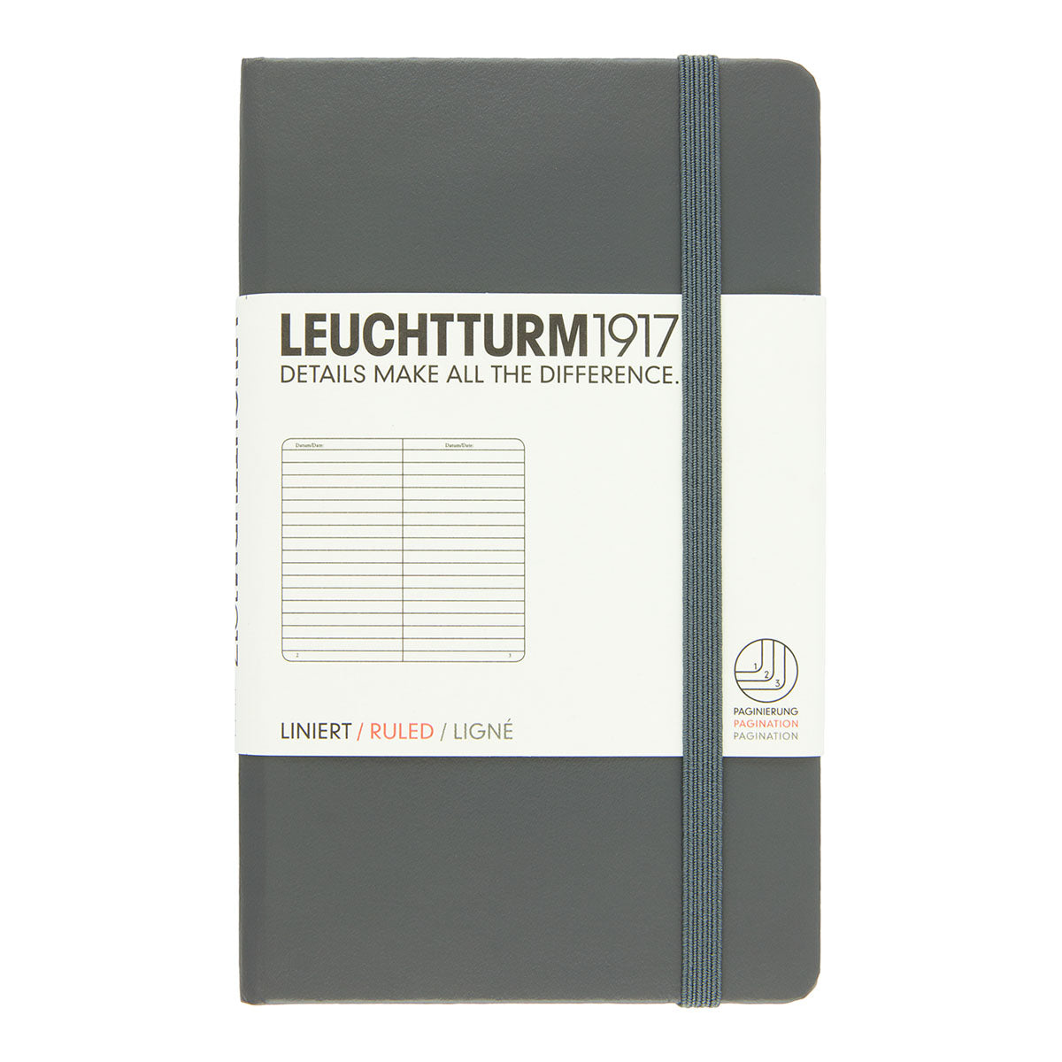 Leuchtturm1917 Pocket Notebook A6, Ruled - image 4