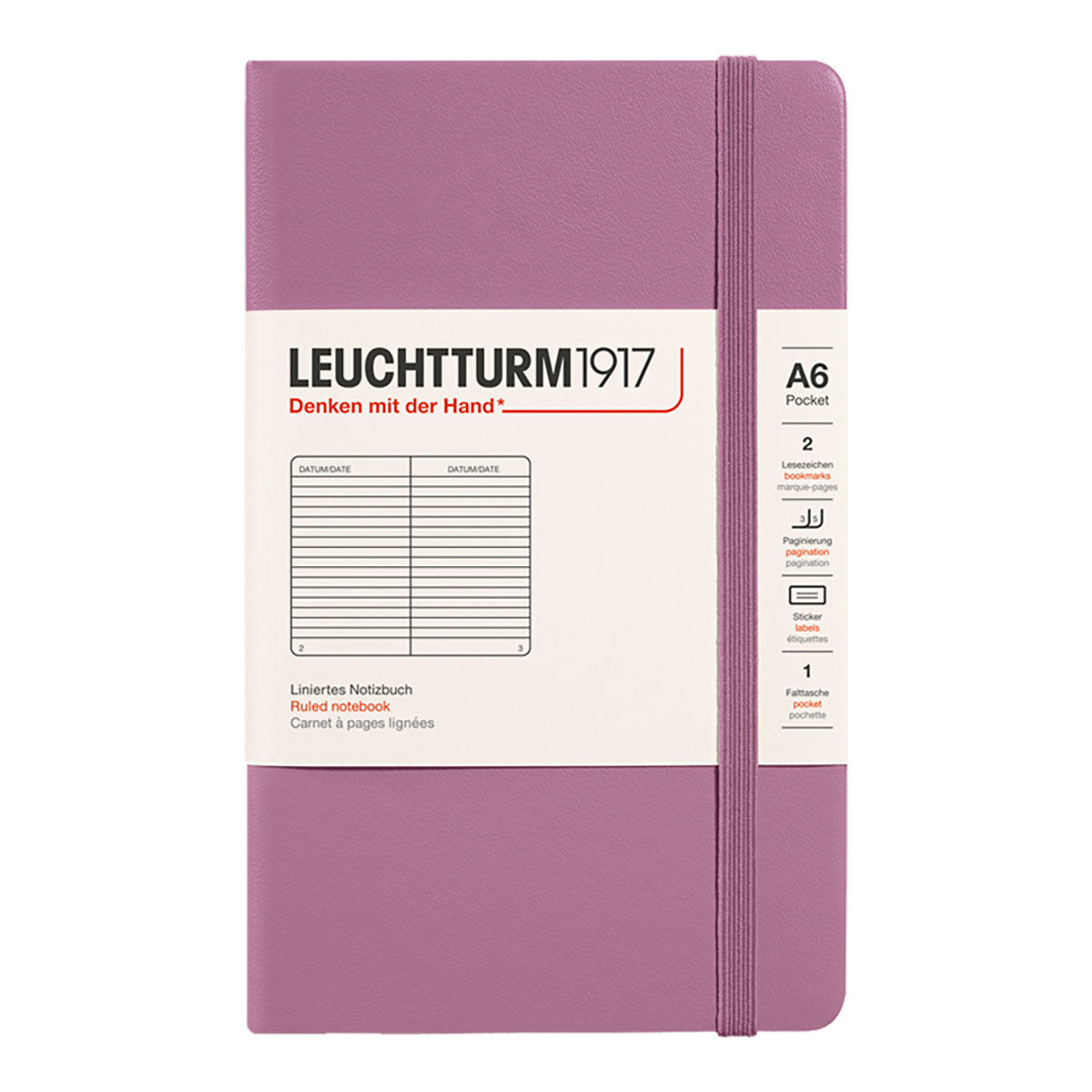 Leuchtturm1917 Pocket Notebook A6, Ruled - image 11