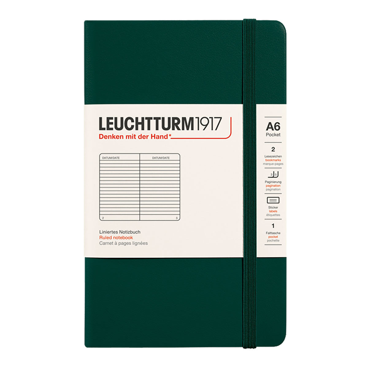 Leuchtturm1917 Pocket Notebook A6, Ruled - image 12