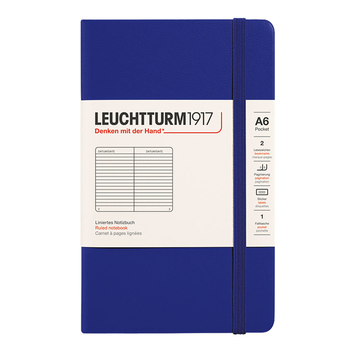 Leuchtturm1917 Pocket Notebook A6, Ruled - image 13