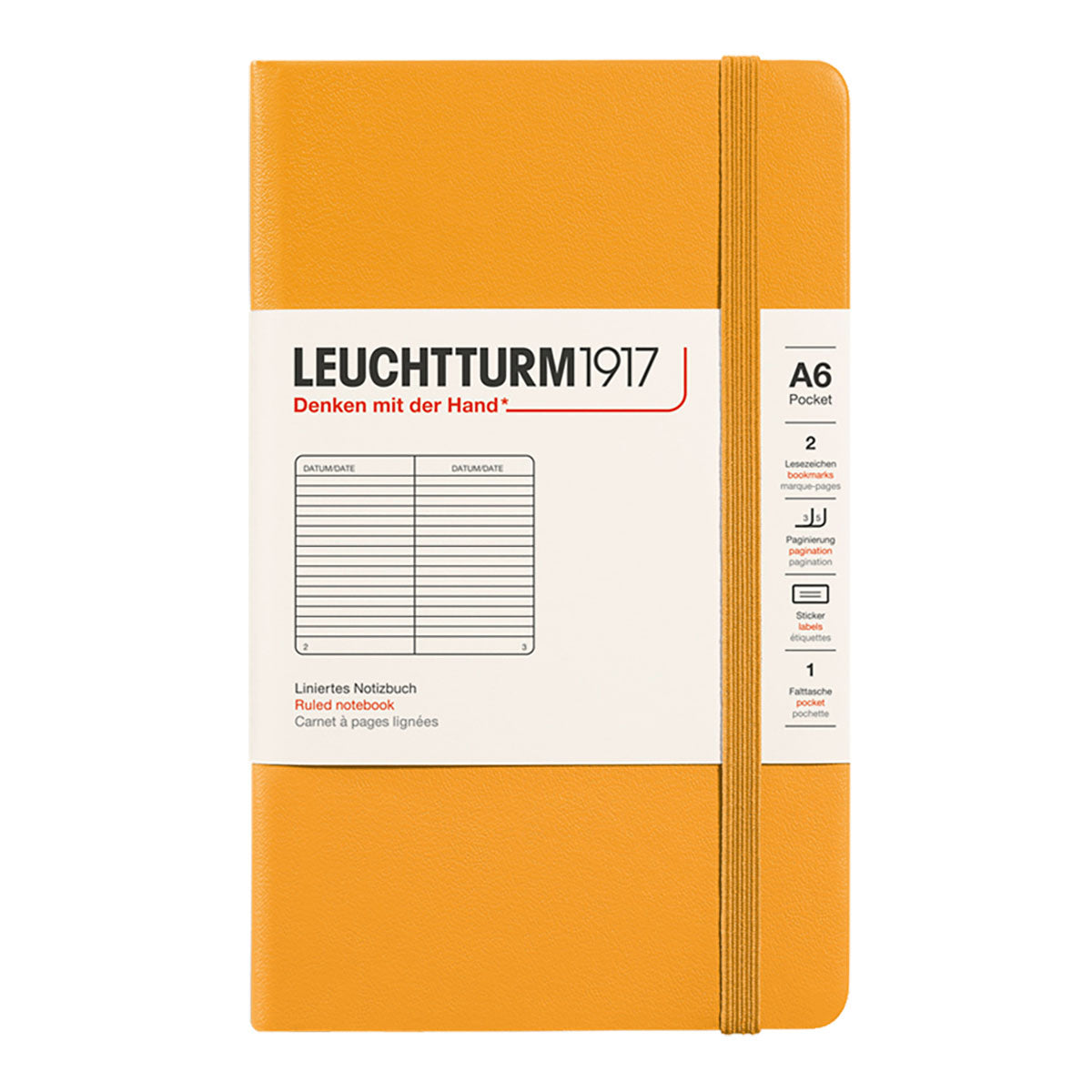 Leuchtturm1917 Pocket Notebook A6, Ruled - image 15