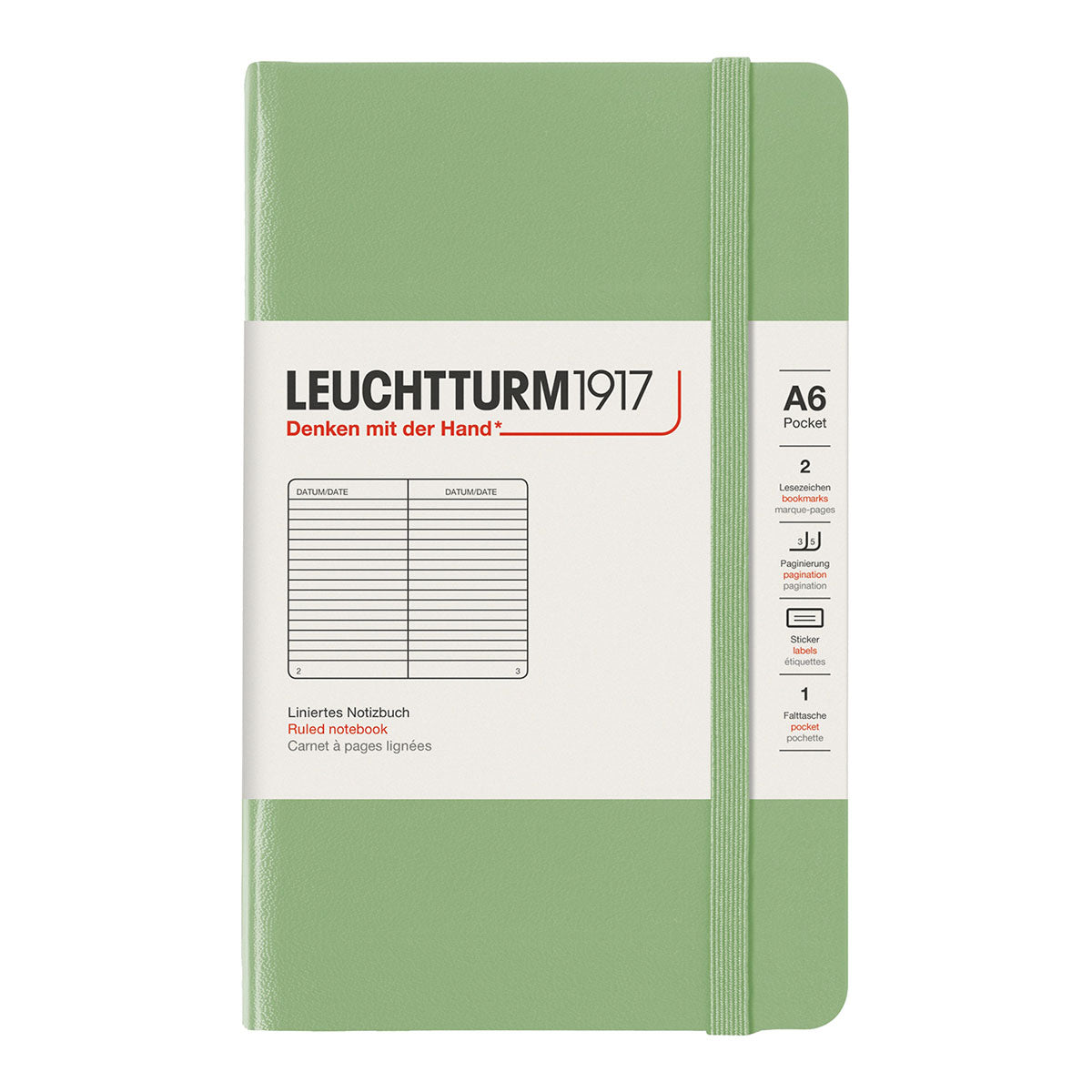 Leuchtturm1917 Pocket Notebook A6, Ruled - image 10