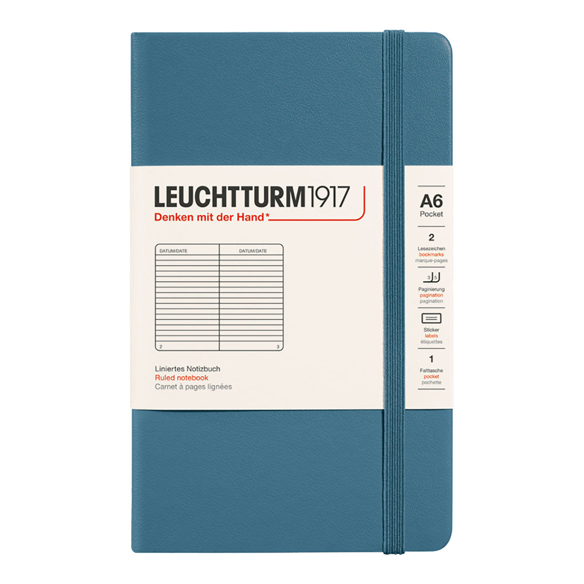 Leuchtturm1917 Pocket Notebook A6, Ruled - image 7