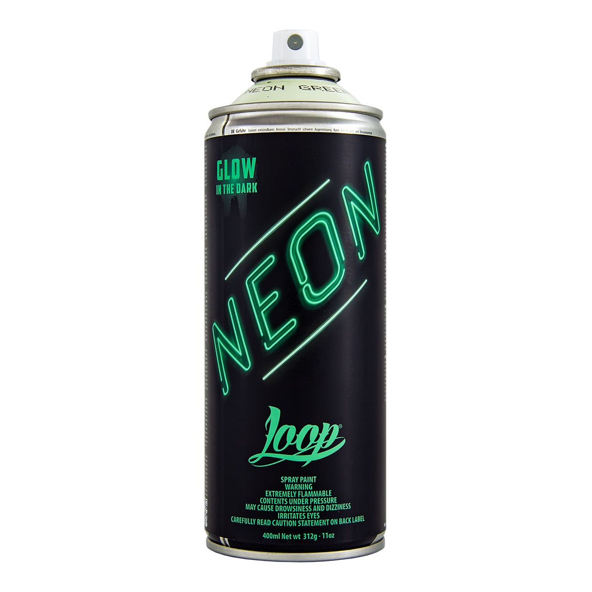 Loop Spray Paint Neon Green 400ml - image 1
