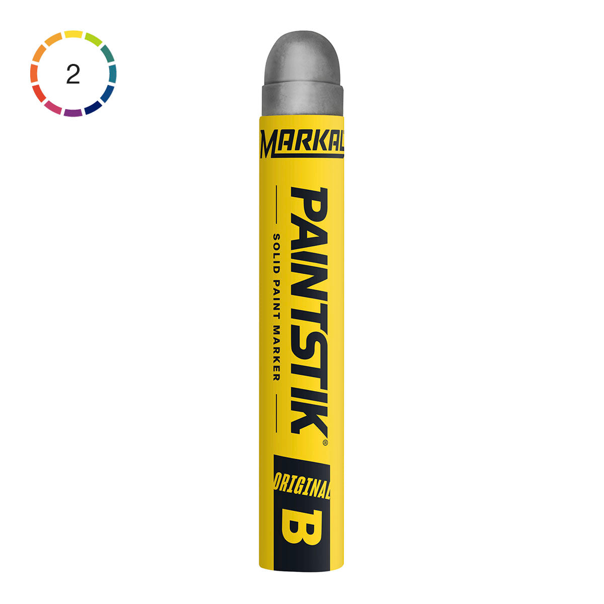 Markal Paintstik B Solid Paint Marker Metallic - image 1