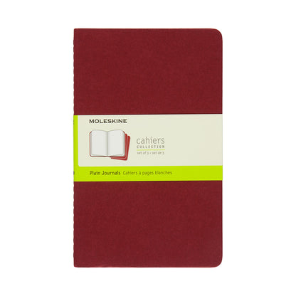 Moleskine Cahier Large Journal Plain Set of 3 - image 6