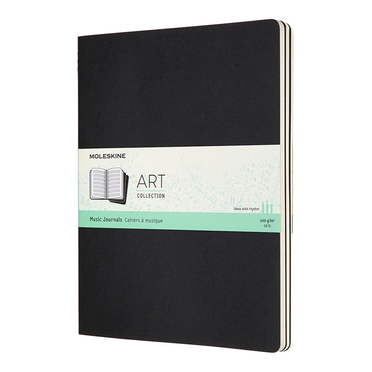 Moleskine Cahier Music Journal X-Large Set of 3 - image 1