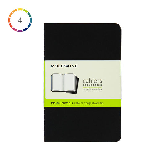 Moleskine Cahier Pocket Journal Plain Set of 3 - image 1