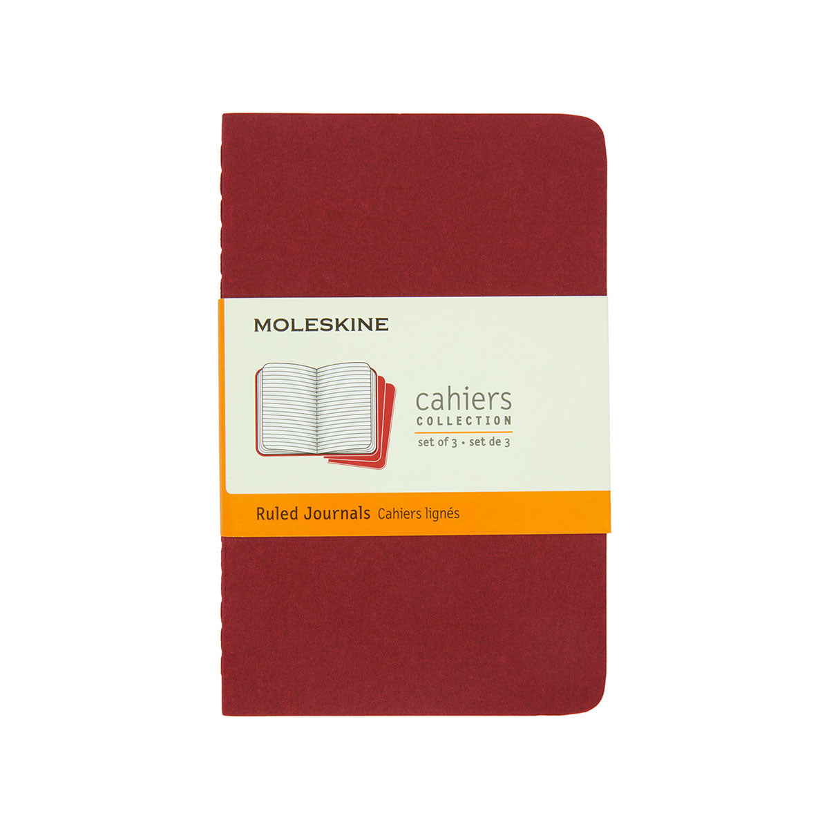 Moleskine Cahier Pocket Journal Ruled Set of 3 - image 7