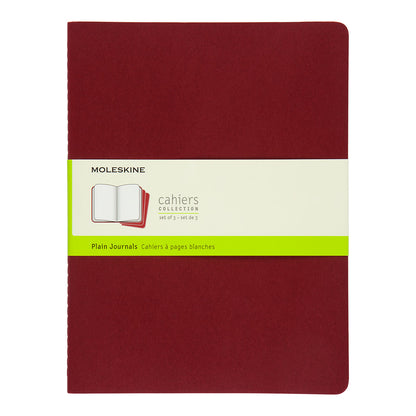 Moleskine Cahier X-Large Journal Plain Set of 3 - image 8