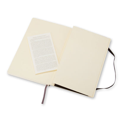 Moleskine Classic Large Notebook Soft Cover Plain - image 4