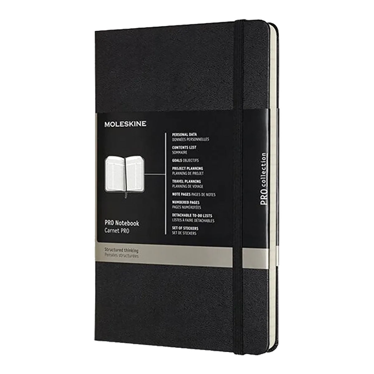 Moleskine PRO Large Notebook Hard Cover Ruled - image 1
