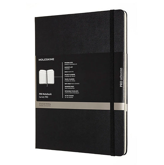 Moleskine PRO XLarge Notebook Hard Cover Ruled - image 1