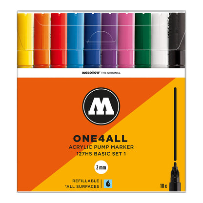 Molotow ONE4ALL 127HS 10set Basic 1 - image 1