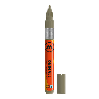 Molotow ONE4ALL 127HS Marker, 2 mm - 261 Stone Grey Middle