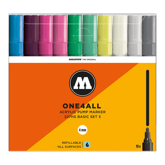 Molotow ONE4ALL 227HS 10set Basic 3 - image 1