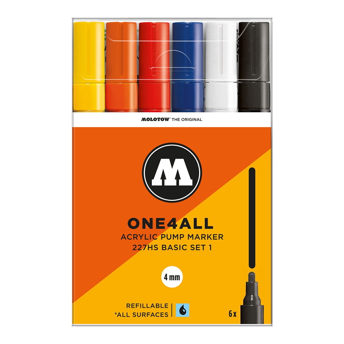 Molotow ONE4ALL 227HS 6set Basic 1 - image 1