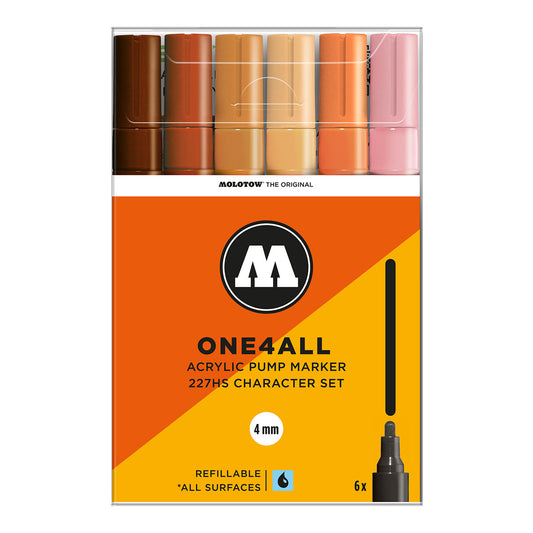 Molotow ONE4ALL 227HS 6set Character - image 1