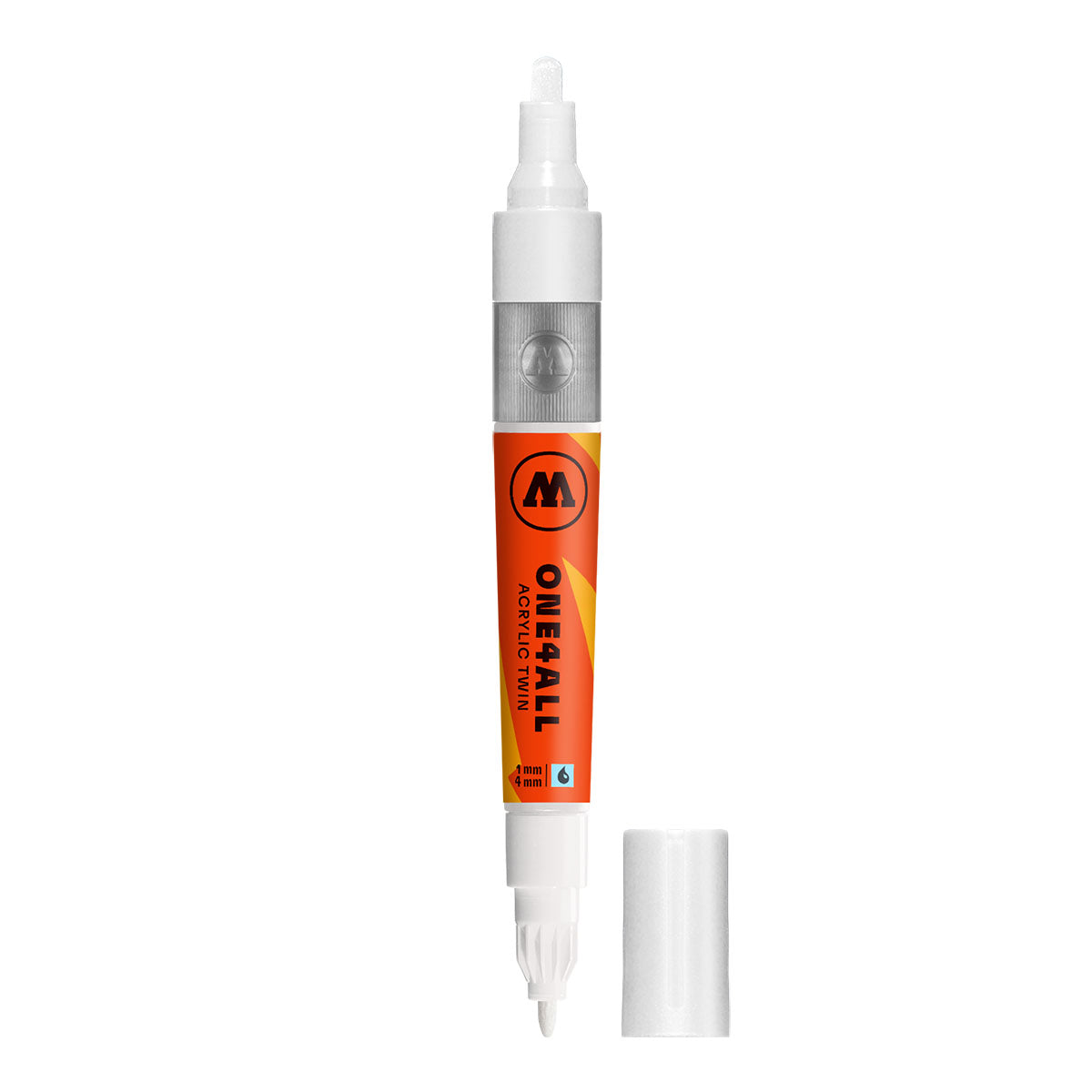 Molotow ONE4ALL Acrylic Twin Marker - 160 Signal White