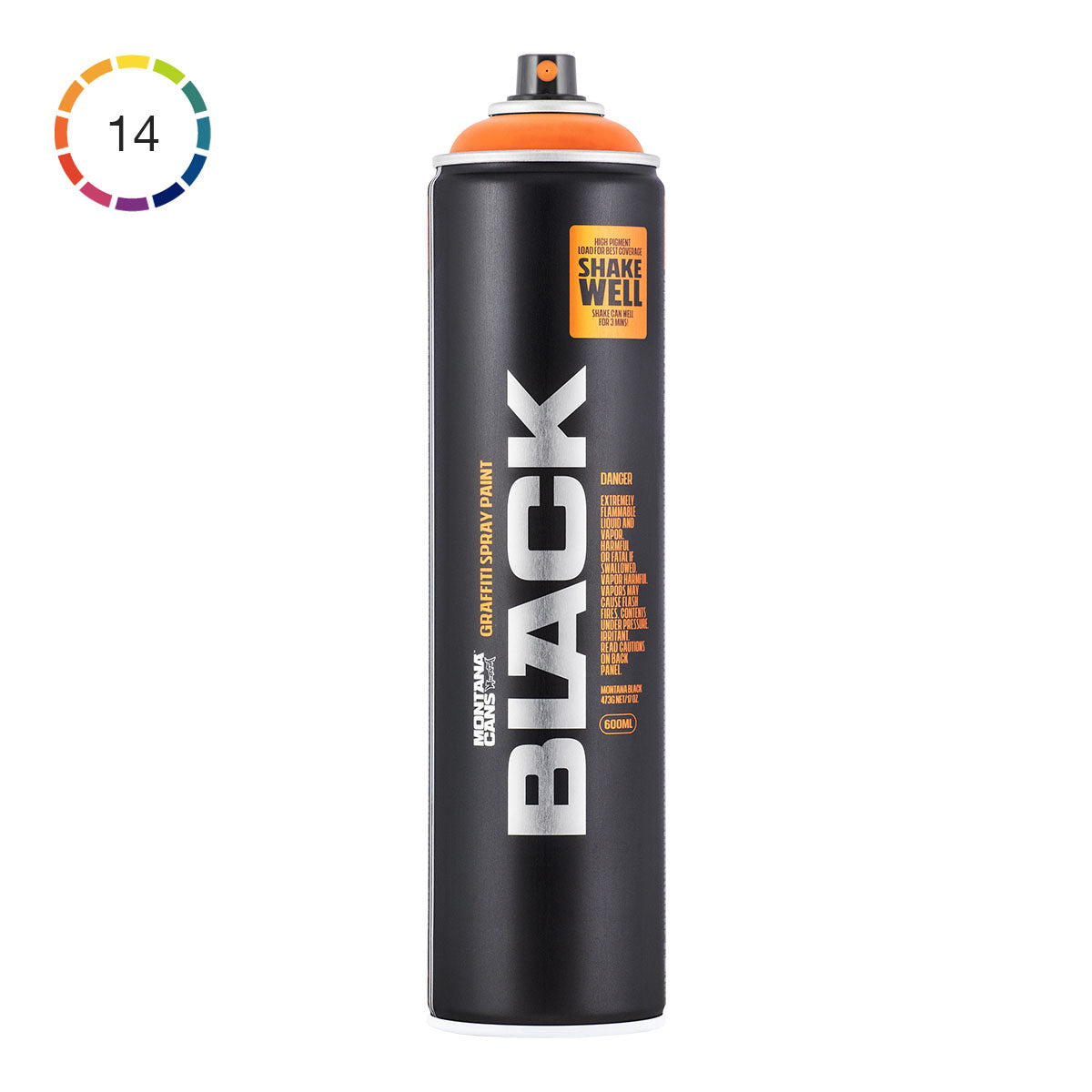 Montana BLACK Spray Paint 600ml - image 1