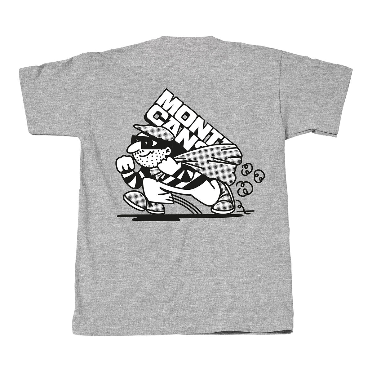 Montana Cans Burglar T-Shirt Grey - image 2
