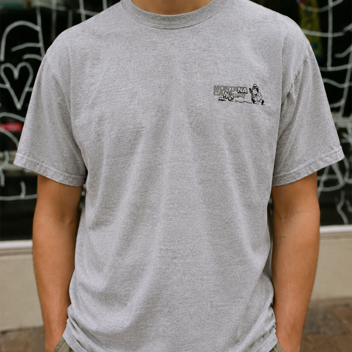Montana Cans Burglar T-Shirt Grey - image 3