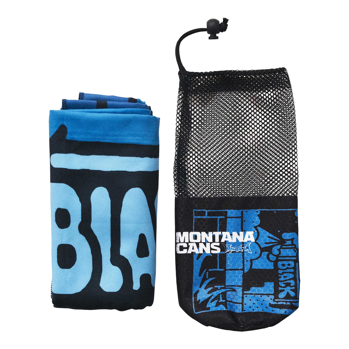 Montana Cans Packable Microfibre Beach Towel Spray Foot