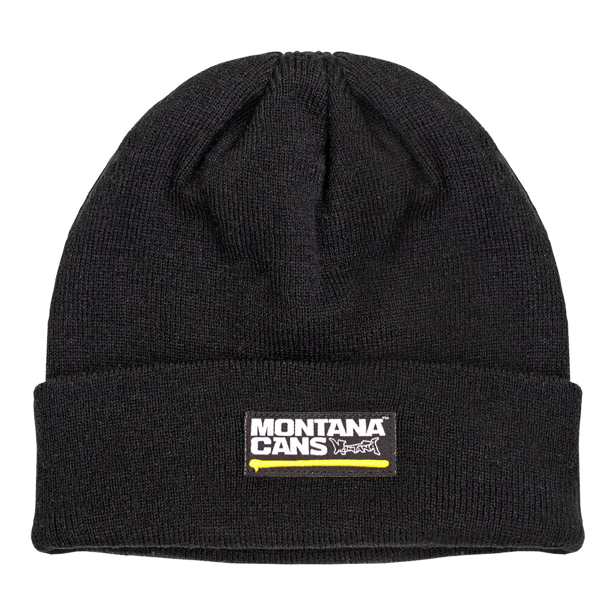 Montana Cans Typo Logo Beanie Black - image 1