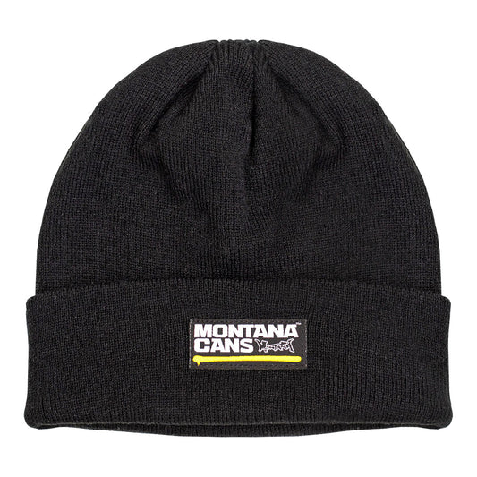 Montana Cans Typo Logo Beanie Black - image 1