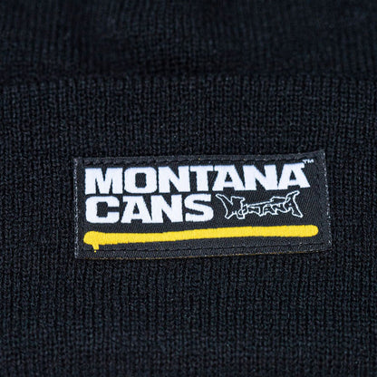 Montana Cans Typo Logo Beanie Black - image 2
