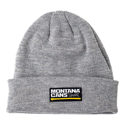 Montana Cans Typo Logo Beanie Grey Heather - image 1
