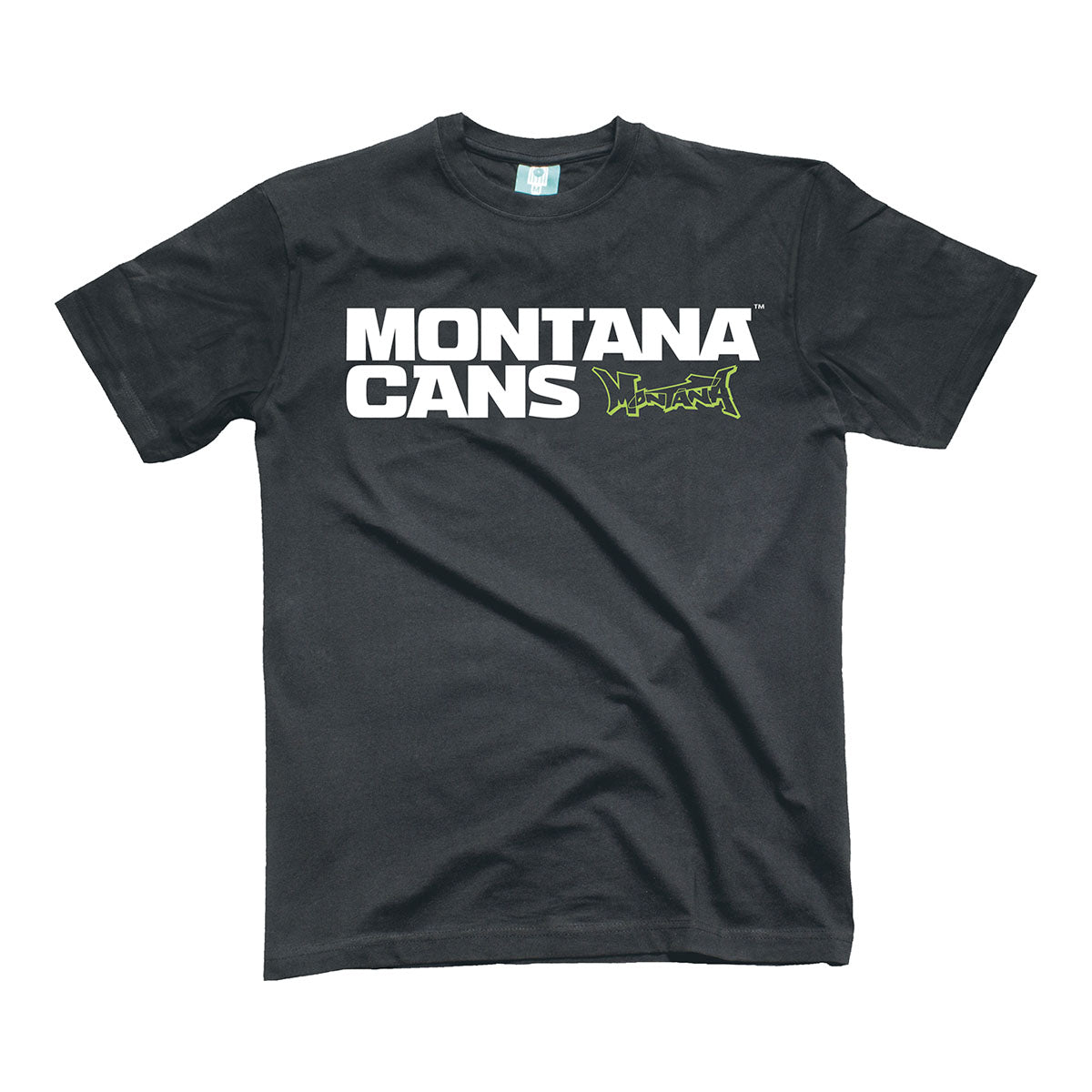 Montana Cans Typo Logo T-Shirt Charcoal - image 1