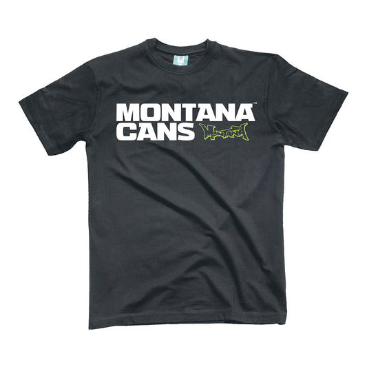 Montana Cans Typo Logo T-Shirt Charcoal - image 1