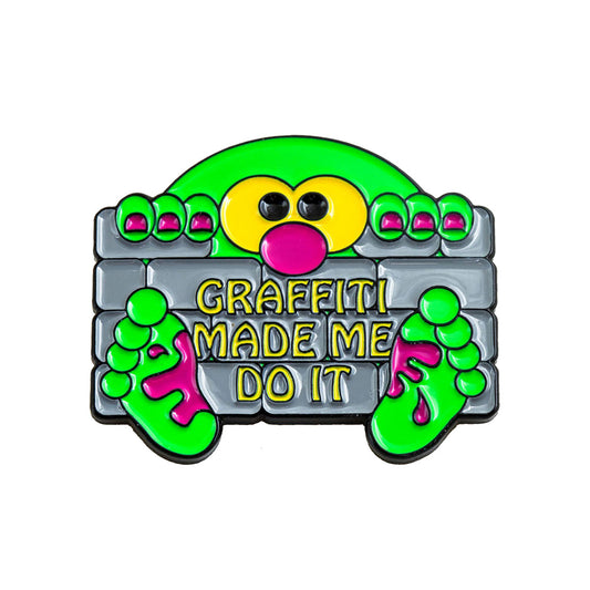 Montana Enamel Pin Graffiti Made Me Do It - image 1