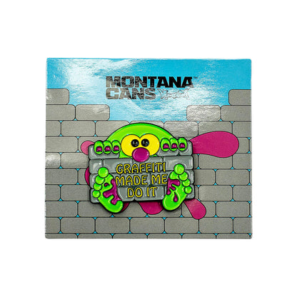 Montana Enamel Pin Graffiti Made Me Do It - image 2