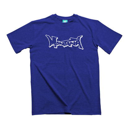 Montana Logo T-Shirt Royal Blue - image 1