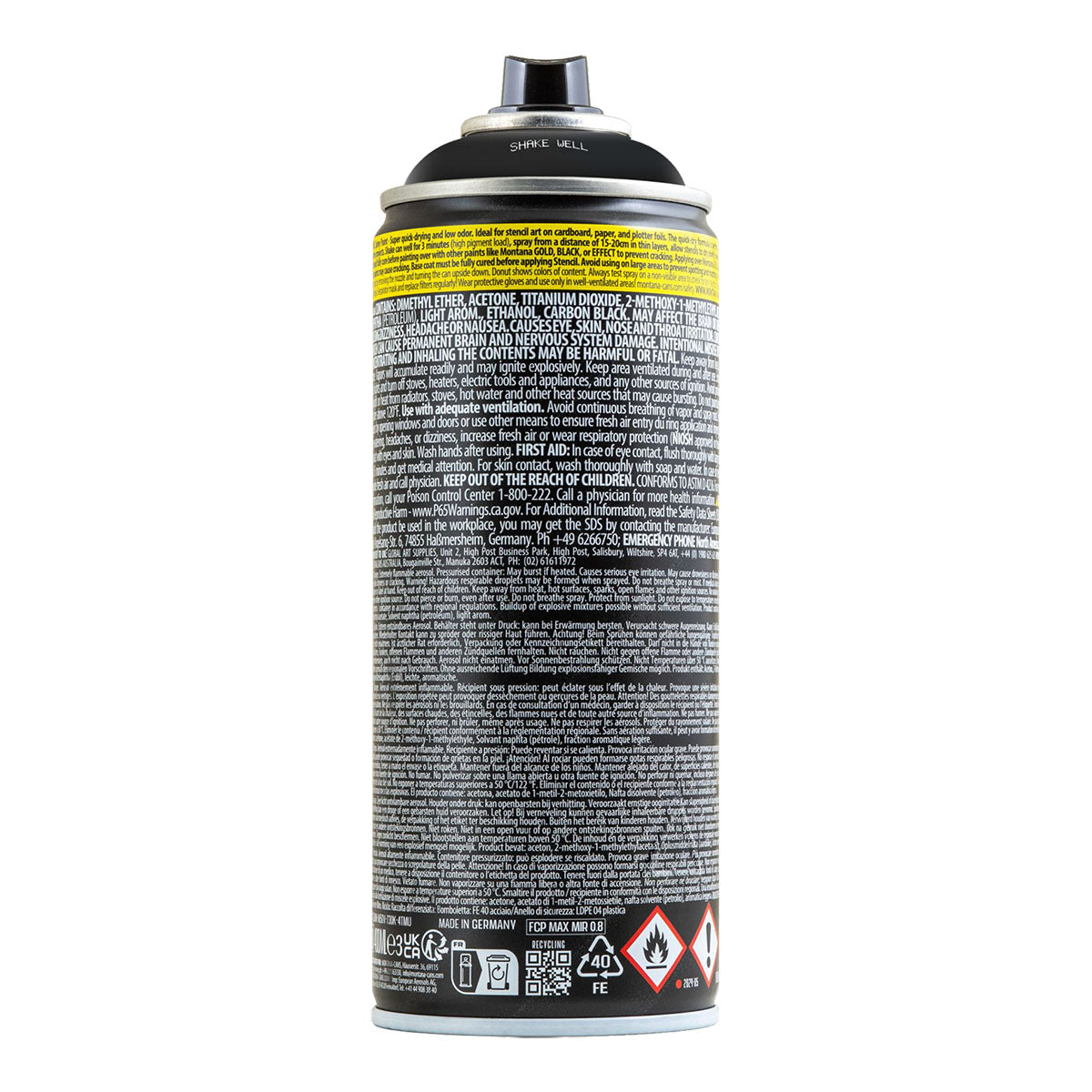Montana Stencil Spray 400ml Black - image 2