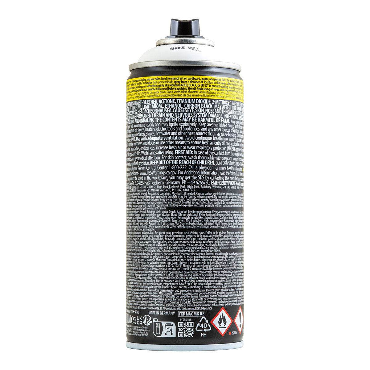 Montana Stencil Spray 400ml White - image 2
